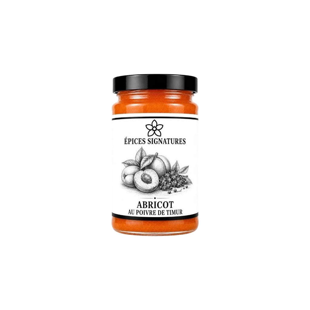 Confiture Abricot Poivre de Timur