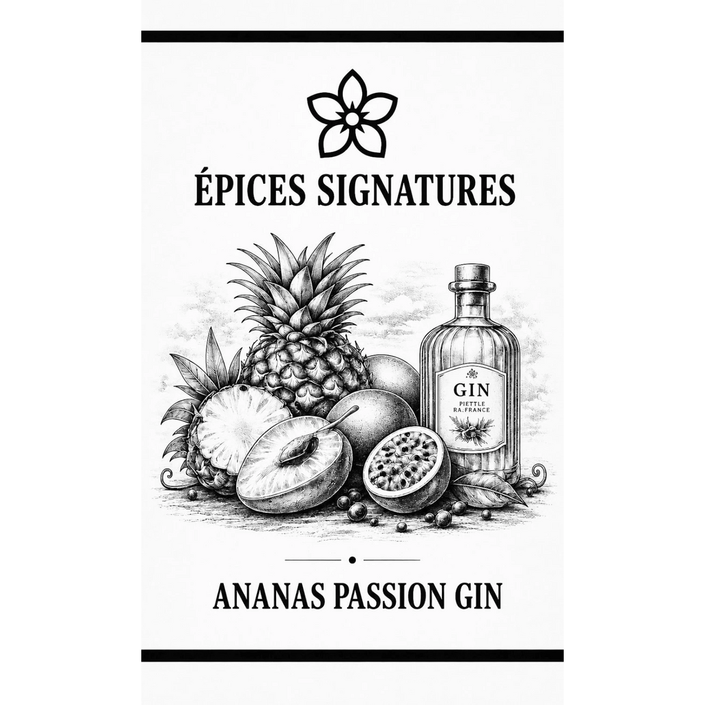 Confiture Ananas Gin Mangue