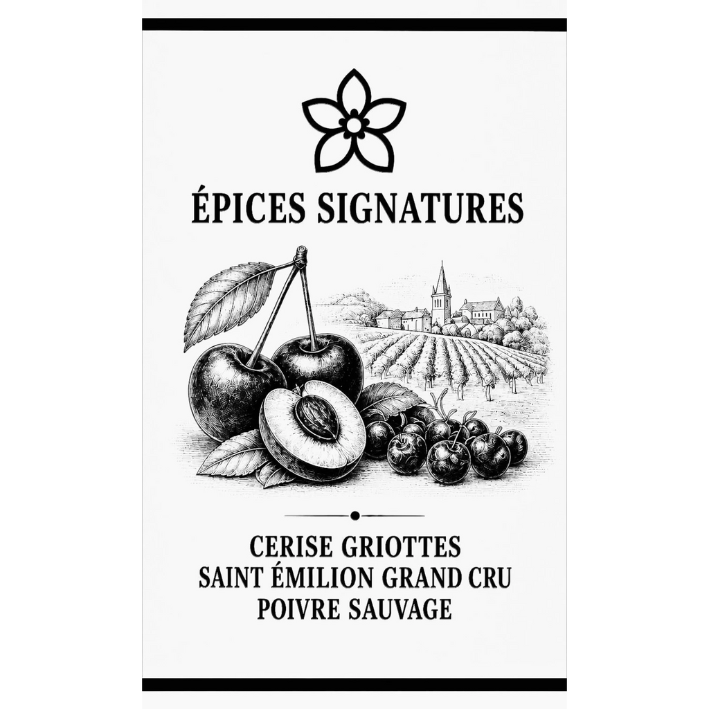 Confiture Cerise Griotte & Poivre Sauvage