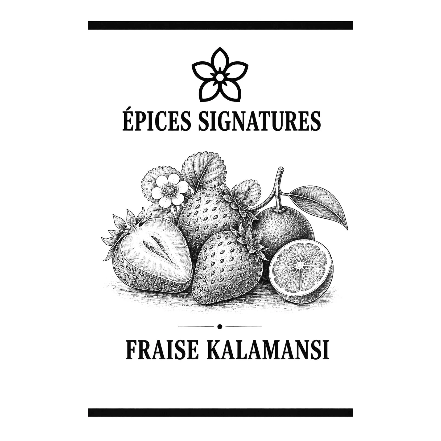 Confiture Fraise Kalamansi