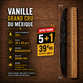 Pack 5+1 Vanille Grand Cru du Mexique