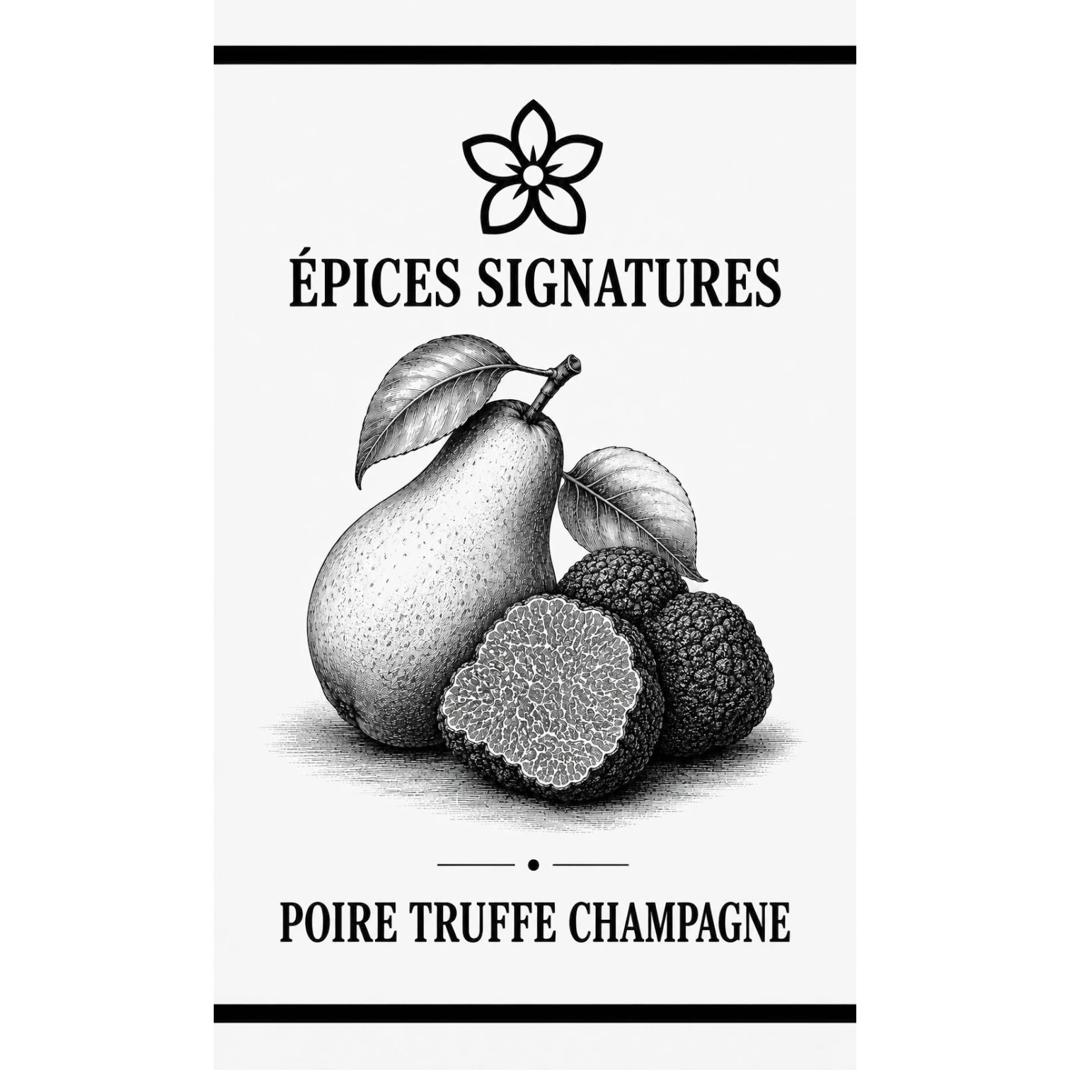 Confiture Poire Truffe Champagne