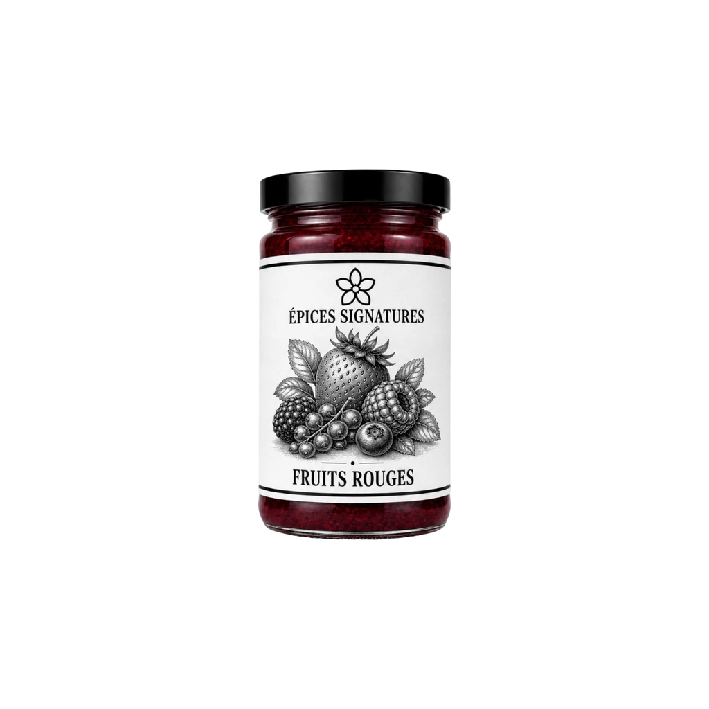 Confiture Fruits Rouges